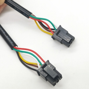 PSU8ピン編組チューブATXエクステンション-ブラックケーブル1〜2 - Product Image 1