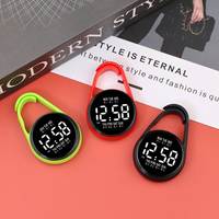 Reloj Electrónico Digital LED Minimalista, Resistente al Agua, de ABS, para Estudiantes de Primaria y Secundaria, con Mini Pantalla Luminosa y Portátil