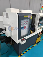 KX-25 Tour Fraisage Combinaison Machine Léger VERTICAL Petit CNC Mini Tour Machine 30 ° Cnc Incliné Lit Tour Tournant Centre