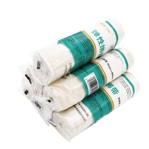 Bandages élastiques Guanyue en gros, bandages auto-adhésifs sportifs, pansements non tissés avec boucles. - Product Image 3