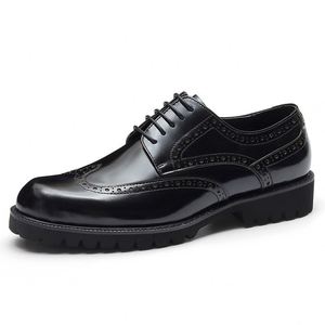 Men's Luxurious <b>Pointed</b> Dress Shoes - Premium Waterproof Design - Suitable for Weddings Parties and Work - Product Image 1