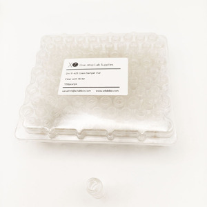 XZ Lab Supplies ขวดแก้วใสขนาด 2 มล. พร้อมช่องเขียน บรรจุ 100 ชิ้น สำหรับใช้ในห้องปฏิบัติการ - Product Image 1