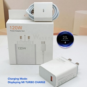 Vente en gros d'usine, chargeur de haute qualité 120W à <span class=keywords><strong>charge</strong></span> super rapide, étiquette dorée, étiquette bleue, adapté à <span class=keywords><strong>Xiaomi</strong></span> <span class=keywords><strong>Redmi</strong></span> - Product Image 1
