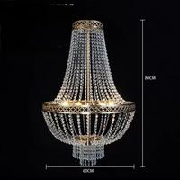 M674 Décoration de luxe pour événement et mariage Lustre de table en cristal avec éclairage LED Centres de table Lustre pour mariage