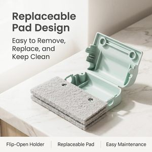Cepillo de Esponja con Mango de Plástico Ecológico Grand Golden para Limpiar Ranuras de Ventanas, Canaletas y Grietas de Puertas y Ventanas - Product Image 6