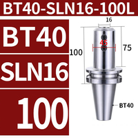 Porte-outil à verrouillage latéral BT30 BT40 BT50 SLN SLN25/SLN32 Centre d'usinage CNC Tour à fraiser U-Drill Poignée d'outil de perçage violent