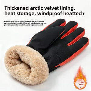 Gants chauffants rechargeables 1200mAh avec affichage LED 3 températures, entièrement tactiles, imperméables, pour le <span class=keywords><strong>ski</strong></span>, la moto et le cyclisme - Product Image 5