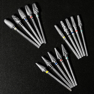 Fraise à ongles en acier au tungstène pour retirer les cuticules, polisseuse et ébavureuse pour ponceuse à ongles électrique - Product Image 5
