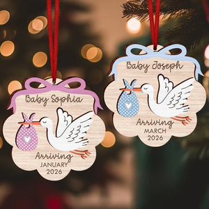 Faveurs de fête, plaque personnalisée d'annonce de <span class=keywords><strong>naissance</strong></span> de bébé, cadeau souvenir photo, cadre d'album photo en bois - Product Image 3