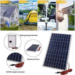 แผงเซลล์แสงอาทิตย์12V 18V polycrystalline <span class=keywords><strong>sili</strong></span> CON 10W กรอบแผงโซลาร์เซลล์พร้อมปลอกควบคุม - Product Image 3