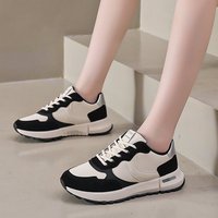 Le même style de chaussures de course amortissantes que les célébrités d'Internet, surface en maille tissée élastique pour femmes, professionnelle.