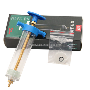 กระบอกฉีดยาสแตนเลสพลาสติกสำหรับสัตว์เลี้ยงในฟาร์ม ขนาด 10-100 มล. สีใส สำหรับโค กระบือ ม้า ยูมู - Product Image 6