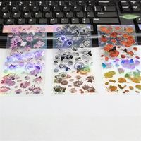Feuille d'autocollants déco imperméables en vinyle autocollant transparent imprimé personnalisé sans quantité minimale de commande pour les étiquettes d'emballage