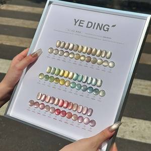 Professionnel été 72 couleurs/ensemble ensemble de vernis à ongles Gel Cat Eye Kit de Gel série rouge ensemble de vernis Gel Uv avec livre de <span class=keywords><strong>cartes</strong></span> de couleurs gratuites - Product Image 3