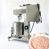 Mélangeur industriel de pâte de viande pour la production de jambon, de viande en conserve et de saucisses