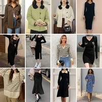 Lots en gros de vêtements neufs pour femmes, assortiment de surplus de stock de qualité supérieure, liquidation de surplus