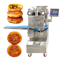 Machine à fabriquer des Pupusas et des Arepas mexicaines, moteur électrique, remplissage automatique de fromage, acier inoxydable de qualité alimentaire, grande capacité