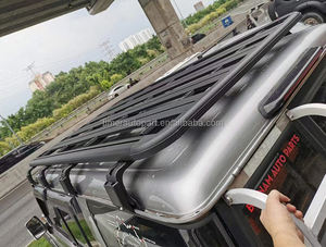 Nouvelle boîte <span class=keywords><strong>de</strong></span> chargement en acier HFTM HFTM-Tank 300 <span class=keywords><strong>pour</strong></span> SUV 2022 Yukon XL & Jimny 2023-2024 Porte-vélos <span class=keywords><strong>de</strong></span> <span class=keywords><strong>toit</strong></span> Capacité 300 kg - Product Image 2