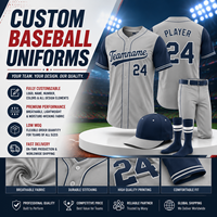 Diseño de Uniformes y Camisetas de Béisbol Personalizados, Proveedor OEM para Equipos y Ligas con Nombres de Equipos Personalizados, Hecho en China