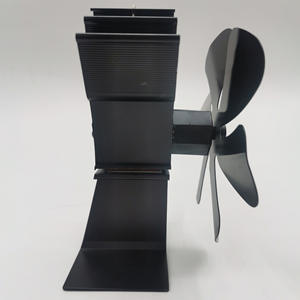 Ventilateur de poêle à bois 2026 sans électricité, souffleur de chauffage pour foyer avec thermomètre, adapté aux poêles à bois - Product Image 3