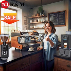 Máquina de Café de 2 Grupos, Cafetera Espresso, Equipo y Accesorios para Cafetería, Máquina de Café para Negocios - Product Image 4