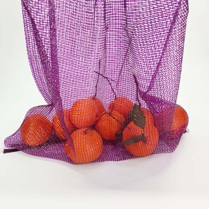 Sacs en filet 42x60 cm, en plastique, pour oignons, couleurs rouge, vert, jaune, sacs en filet tubulaire PP personnalisés pour légumes. - Product Image 4