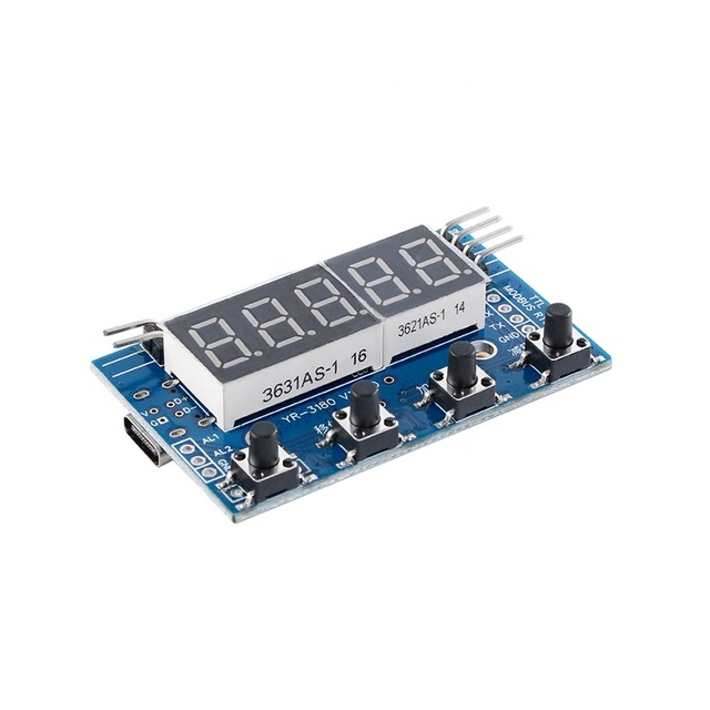 HX711 Load Cell AD Weight Pressure Sensor AD Module Display 24-bit Weighing Instrument Electronic Scale Type-C 5V TTL Modbus RTU