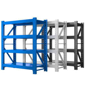 Popular Freestanding Lightweight Steel Rack Tool <b>Storage</b> Organizer With Flexible Layer Design <b>For</b> Warehouse And Garage Tidying W - Product Image 4