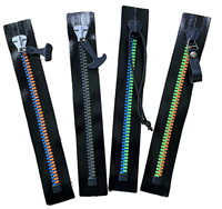 10 #   Fermeture éclair coulissante à extrémité fermée, étanche IPX8, 4,5 cm, en TPU, certifiée SGS, pour bottes, combinaisons de plongée, tentes, usage médical