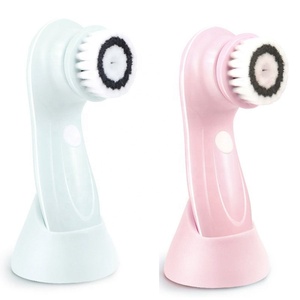 3 en 1 Ipx7 Sonic impermeable lavado limpiador de poros profundamente la <span class=keywords><strong>cara</strong></span> y el cuerpo de girar la mano del ABS <span class=keywords><strong>cara</strong></span> cepillo - Product Image 1