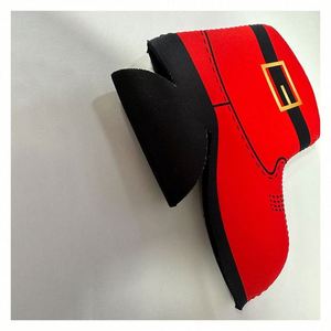 Funda para taza con forma de bota navideña festiva - Product Image 4