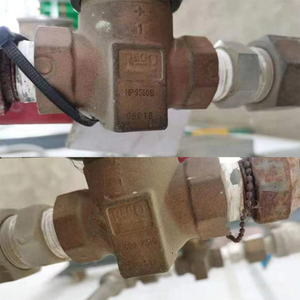 Válvula de cierre de gas industrial criogénico para vagones cisterna de hidrógeno serie REGO HP9560, válvula maestra de latón de alta presión, válvulas de globo para oxígeno - Product Image 6