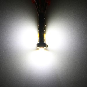 Ampoule LED Polarisée T5 2016 6SMD 1W pour Éclairage d'Appareil de Bord de Voiture, <span class=keywords><strong>Plaque</strong></span> d'<span class=keywords><strong>Immatriculation</strong></span> et Indicateur, avec Décodage et Modification, Montage Standard - Product Image 4