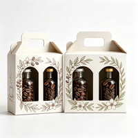 Koffiebonen Theeblaadjes Luxe Cadeaus Handgemaakte Golfkartonnen Dozen Fruit Noten Ecologische Verpakkingen Dozen met Aangepast Logo