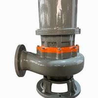 Pompe submersible WQ pour eaux usées 11 kW, 55 m de hauteur de refoulement, pompe de drainage pour eaux sales