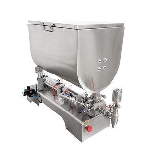 Machine de remplissage automatique de miel Machine de remplissage de jus de miel Machine de remplissage de mélangeur horizontal de miel - Product Image 5