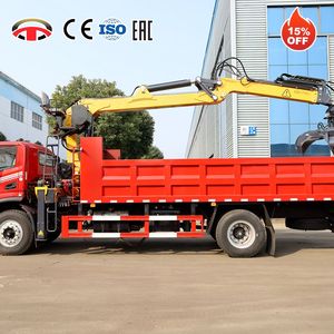 Grue mobile montée sur camion à flèche articulée pliable de 10 tonnes - Product Image 2