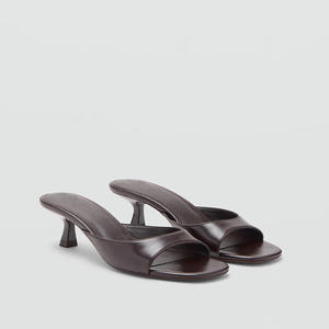 <span class=keywords><strong>Sandalias</strong></span> de tacón de aguja estilo mule con punta abierta para mujer, novedades de verano 2026 - Product Image 4