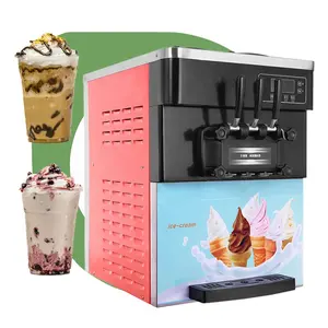 Automatic American German Vend Penguin Gosher Snowball Best Soft Icecream Maker Softy Ice Cream Make Machine