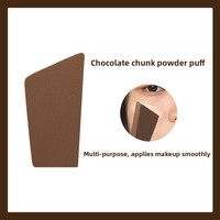 Spatule en polyuréthane en forme d'alien la plus vendue, houppette compacte légère et sans couture pour fonds de teint liquides et crèmes