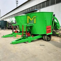 Mélangeur vertical TMR monté sur tracteur pour l'alimentation et le mélange d'ensilage des bovins en élevage – Offre Spéciale