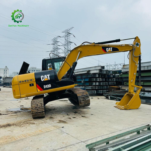 รถขุดดินสำหรับแมว12ตันเครื่องจักรก่อสร้างทางวิศวกรรมมือสอง312D 95% ใหม่ - Product Image 1