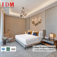IDM Hospitality Furniture, service de design d'intérieur, rendu 3D professionnel pour entrepreneur, projet d'hôtel 5 étoiles