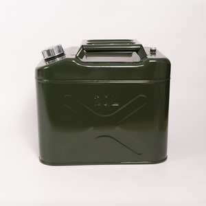 Bidon de carburant métallique carré pour voiture, personnalisable, différentes capacités, vert, <span class=keywords><strong>en</strong></span> <span class=keywords><strong>fer</strong></span>, type jerrycan - Product Image 3