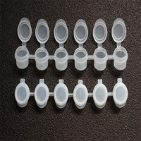 Fournisseurs chinois bricolage conteneurs de peinture vides 1.6ml Pot de peinture en plastique pour le stockage des couleurs
