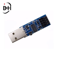 CH340C USB ESP8266 ESP01S Prog WIFI Módulo de descarga Placa de desarrollo para adaptador de programador Arduino