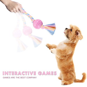Wholesale Bite-resistant Safety TPR Pet Chew Toy for Dogs Play Colorful Funny Pet Interactive Teeth and Grinding Training Toys - Product Image 3