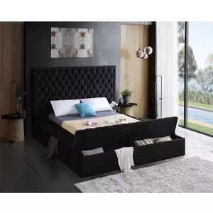 PZCN HOME Luxury <strong>Beauty</strong> Upholstered Bedroom <strong>Bed</strong> Frame Bedroom Furniture Sleeping <strong>Bed</strong> Furniture Bunk <strong>Bed</strong> for Adult for Family - Product Image 3
