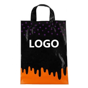 Sac à bonbons en plastique Non tissé, sacs de Shopping biodégradables avec poignée en <span class=keywords><strong>tissu</strong></span> pour Halloween - Product Image 4