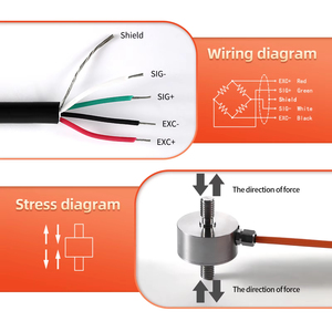 Dụng cụ cầm tay + Hiển thị chỉ báo + Bộ cảm biến cân nhỏ, kiểm tra áp suất căng, độ chính xác của ống gió, loại thanh kéo - Product Image 5